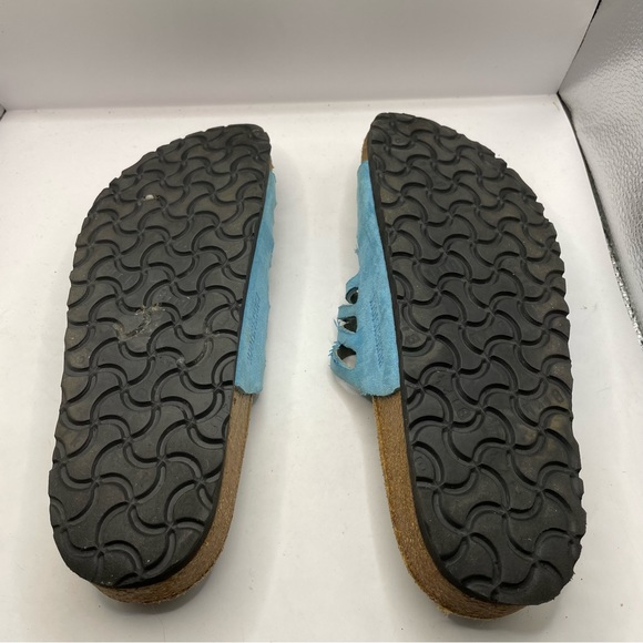 Birkenstock women’s light blue sandals limited edition size 40  US9.5 - Picture 6 of 6